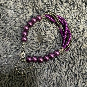 Pretty purple bracelet